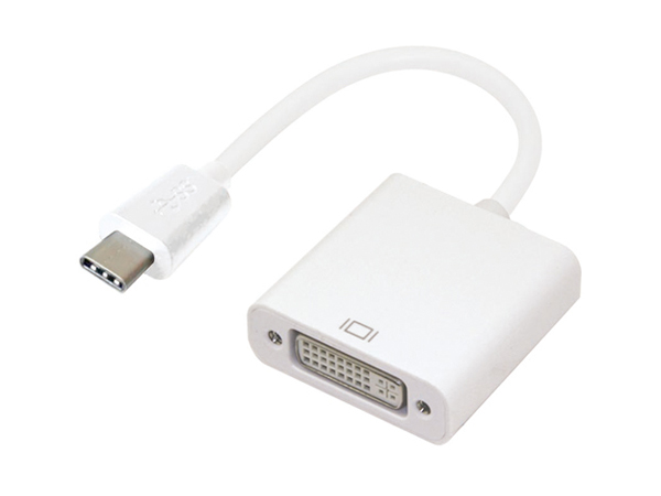 Type C USB3.1/M TO DVI/F 轉(zhuǎn)換器